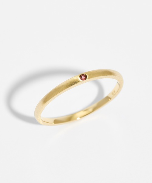 Jewel closet by L&Co. 指輪 リング 「誕生石」K10 マット