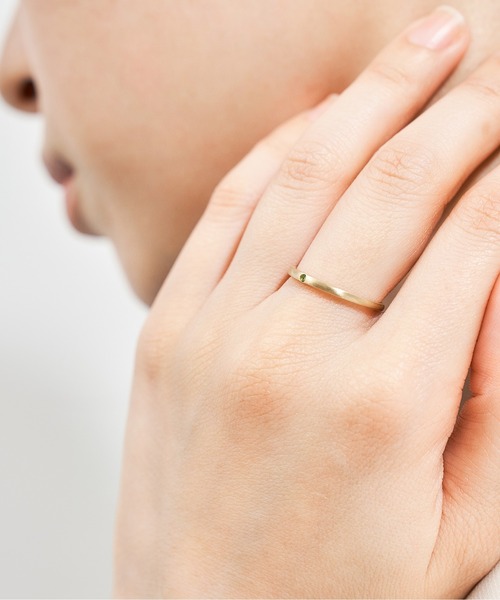 【本日限定価格】Jewel closet by L&Co. K10 リング Jewel closet by L&Co. 指輪 リング 「誕生石」K10 マット