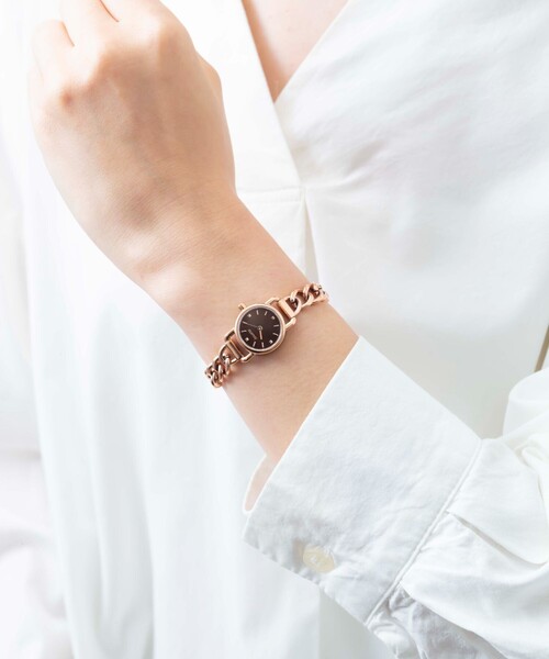 jouete タイムピース　シルバー×ゴールド Jouete（ジュエッテ） 腕時計 「タイムピース」 ソーラー オクタゴン