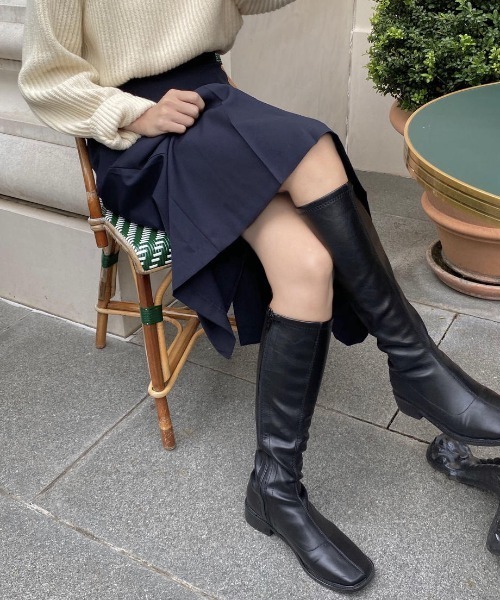 高評価特価 ブーツ square socks long boots / スクエアソックスロングブーツ ZOZOTOWN PayPayモール店 - 通販 - PayPayモール 最安値
