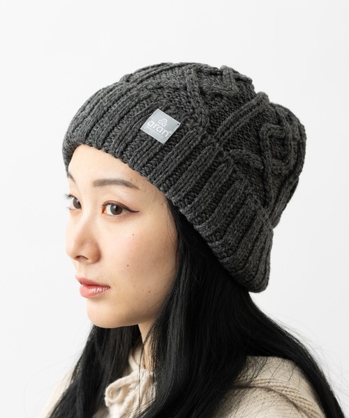 aran WOOLLEN MILLS（アランウーレンミルズ） ニット帽 ニットキャップ