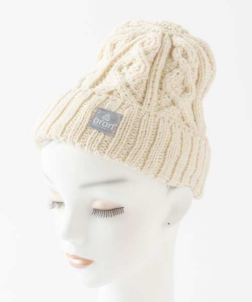 aran WOOLLEN MILLS（アランウーレンミルズ） ニット帽 ニットキャップ