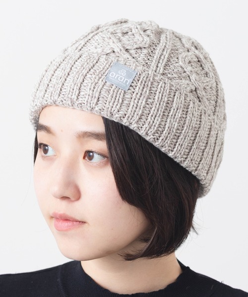 litmus ニット ニット帽 aran WOOLLEN MILLS（アランウーレンミルズ） ニット帽 ニットキャップ