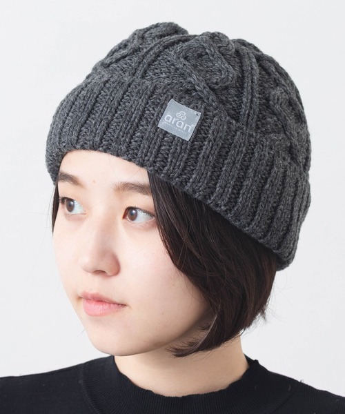 aran WOOLLEN MILLS（アランウーレンミルズ） ニット帽 ニットキャップ
