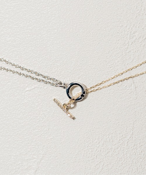 Jewel closet by L&Co. ネックレス K10/SV925 ペアネックレス