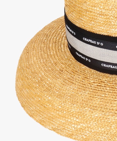 Chapeau d' O 帽子 ハット Straw-B Casablanca Logo