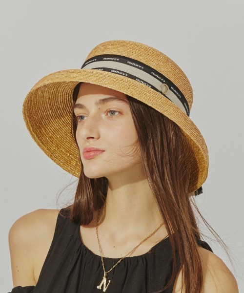 Chapeau d' O（シャポードオー） 帽子 ハット レディース Straw-B