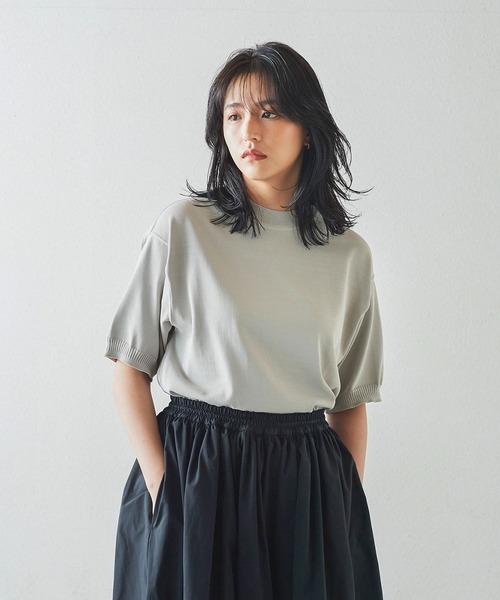 ニット セーター Jack Miller　S/S ウォーターリペレントニットT 003 レディース