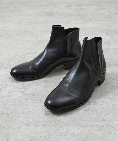 ETRO / アンクルブーツ/42/BRD/レザー And A（アンドエー） ブーツ PADRONE パドローネ / BL INNERGORE BOOTS