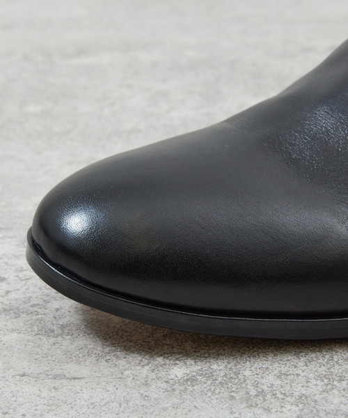ブーツ PADRONE パドローネ / BL INNERGORE BOOTS インナーゴア レザーヒールブーツ / PU8394-1102 メンズの画像