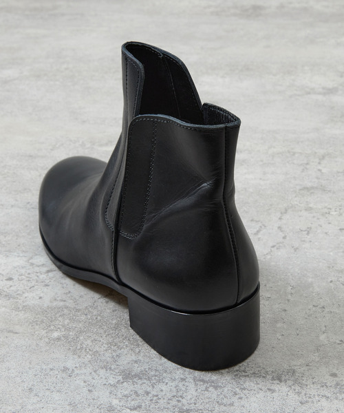 ブーツ PADRONE パドローネ / BL INNERGORE BOOTS インナーゴア レザーヒールブーツ / PU8394-1102 メンズの画像