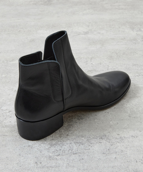 ブーツ PADRONE パドローネ / BL INNERGORE BOOTS インナーゴア レザーヒールブーツ / PU8394-1102 メンズの画像