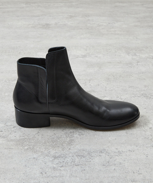 ブーツ PADRONE パドローネ / BL INNERGORE BOOTS インナーゴア レザーヒールブーツ / PU8394-1102 メンズの画像
