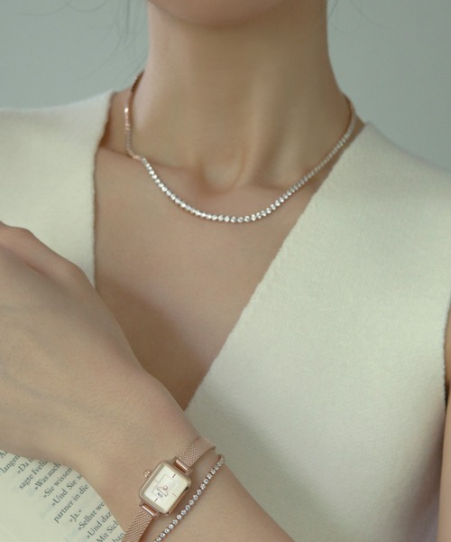 Daniel Wellington ネックレス 最新作！Tennis Necklace 煌めく