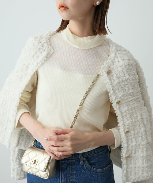 SLOBE IENA ブッチャーツィードジャケット