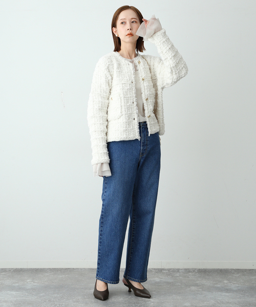 SLOBE IENA ブッチャーツィードジャケット