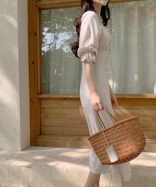 LUGG NAGG（ラグナグ） パーティードレス ワンピース 夏 スクエア