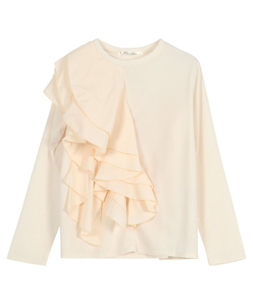 tシャツ アシメフロントカットソー/オフィスカジュアル/夏服 レディース 楽天市場】アシメネックカットソー（Tシャツ・カットソー