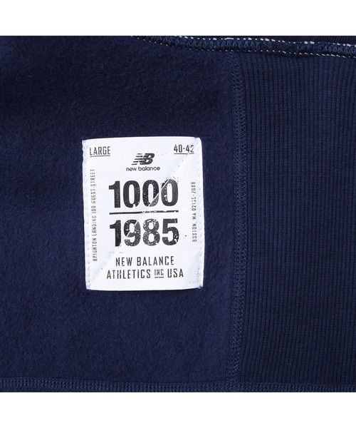 New Balance 1000スウェットプルオーバーフーディレギュラーフィット NEW BALANCE（ニューバランス）の「1000 スウェットプルオーバー
