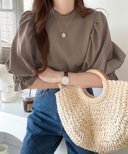 ブラウス シャツ 1枚で万能！ONとOFFで楽しむ！2wayリボンブラウス レディース ブラウス シャツ リボンブラウスシャツ レディース メンズ