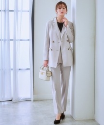 7days Life Styling セットアップ ドビー素材3点セットスーツ（ダブル