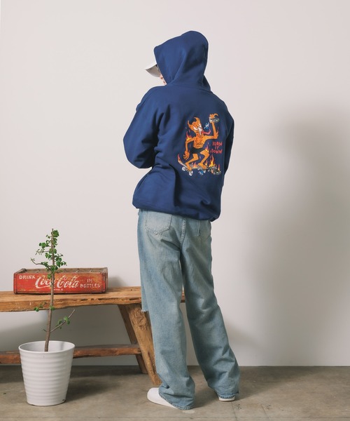 THRASHER パーカー THRASHER/スラッシャー Burn It Down Hoodie