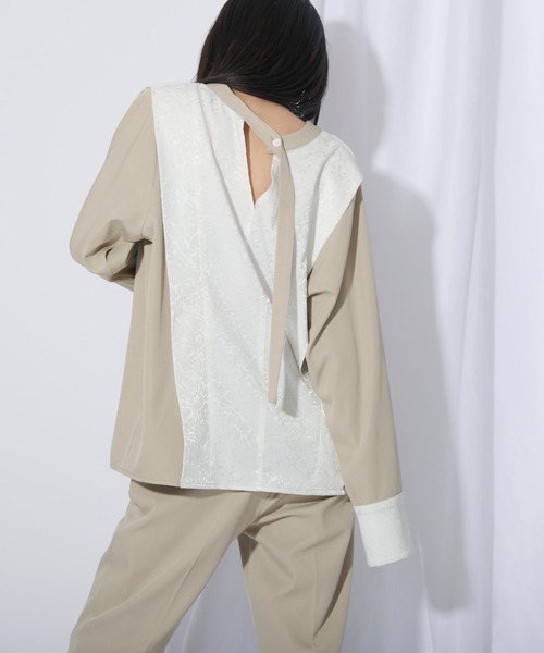 イット　パンツドレス Ezick パンツドレス Palette jacquard セットアップパンツドレス