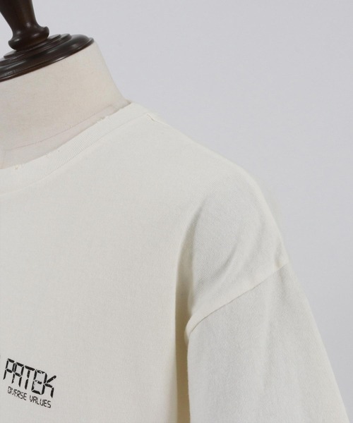 tシャツ 「ADAMPATEK/アダムパテック」calculator short sleeve pigment/カリキュレータープリントピグメントTシ ADAMPATEK/アダムパテック】calculator short sleeve pigment