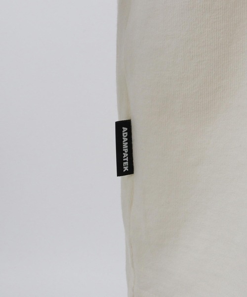ADAMPATEK ストライプTシャツ グレー ADAM PATEK シャツ 「ADAMPATEK/アダムパテック」butterfly