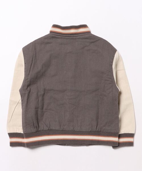 ベビー 「Bs」「it」「Rylee＋Cru」VARSITY JACKET || SLATE_2