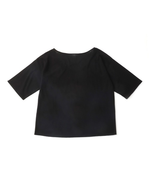 tシャツ soft sheer half sleeve tee(ソフトシアーハーフスリーブTシャツ) レディース