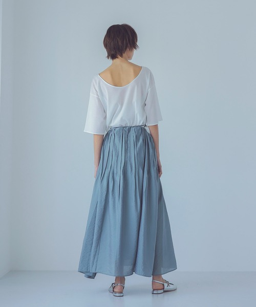 tシャツ soft sheer half sleeve tee(ソフトシアーハーフスリーブTシャツ) レディース DRESSLAVE tシャツ soft sheer half sleeve tee(ソフトシアー