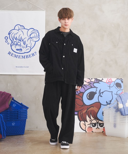 Remember. パンツ Corduroy Wide Pants / コーデュロイワイド