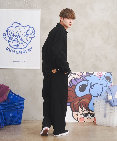 Remember. パンツ Corduroy Wide Pants / コーデュロイワイド