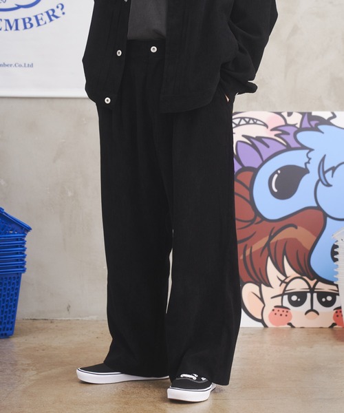 Remember. パンツ Corduroy Wide Pants / コーデュロイワイドパンツ