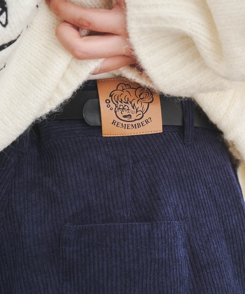 Remember. パンツ Corduroy Wide Pants / コーデュロイワイドパンツ