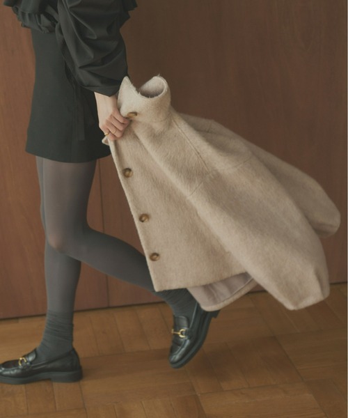 【Yo Kinoshita × Olu.】2wayシャギーミドルコート Olu.（オルドット）の「【Yo Kinoshita × Olu.】2wayシャギーミドル