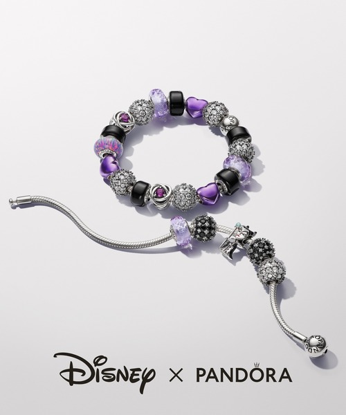 再値下げ★美品★Pandora チャーム　パープルフラワー２点セット Amazon | PANDORA メタリックパープルハートチャーム | チャーム