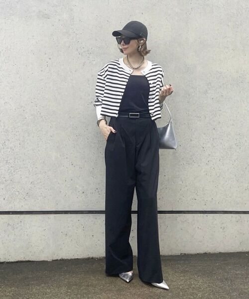 Green Parks カーディガン 2WAY ショート丈カーディガン