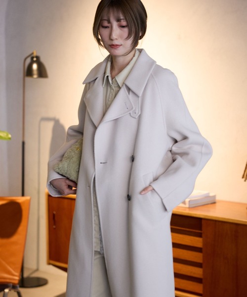 BABYLONE（バビロン） ステンカラーコート コート 「新色先行予約