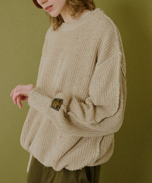 BROKEN BASE（ブロークンベース） セーター ニット ドローコードカラー