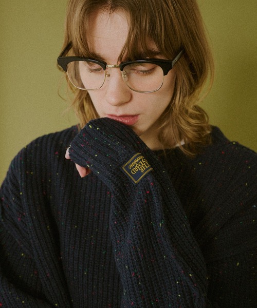 Y2K CPG ドローコード　ニット　セーター BROKEN BASE（ブロークンベース） セーター ニット ドローコードカラー