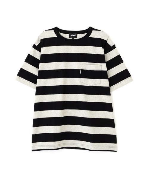 Schott N.Y.C tシャツ Schott/ショット/WIDE BORDER POCKET T-SHIRT