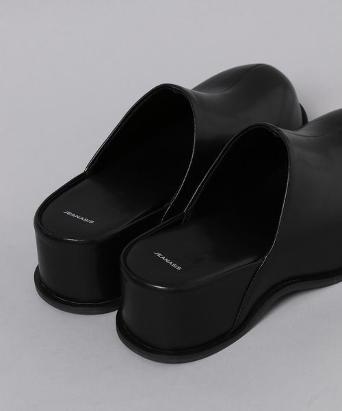JEANASIS 「JEANASIS」 ミュール LARGE ブラック レディース