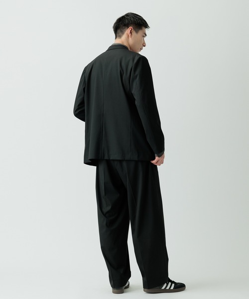 ADAM ET ROPE'（アダムエロペ） スラックス 「Chambrer」ワイド