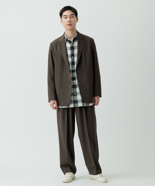 【最終価格　美品】アダムエロペ　Chambrerワイド スラックス 2023AW ADAM ET ROPE' スラックス 「Chambrer」ワイド テーパード