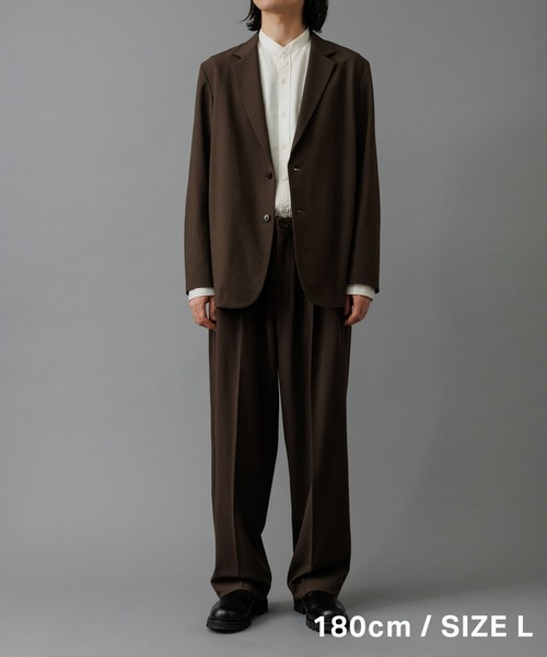 【最終価格　美品】アダムエロペ　Chambrerワイド スラックス 2023AW ADAM ET ROPE' スラックス 「Chambrer」ワイド テーパード
