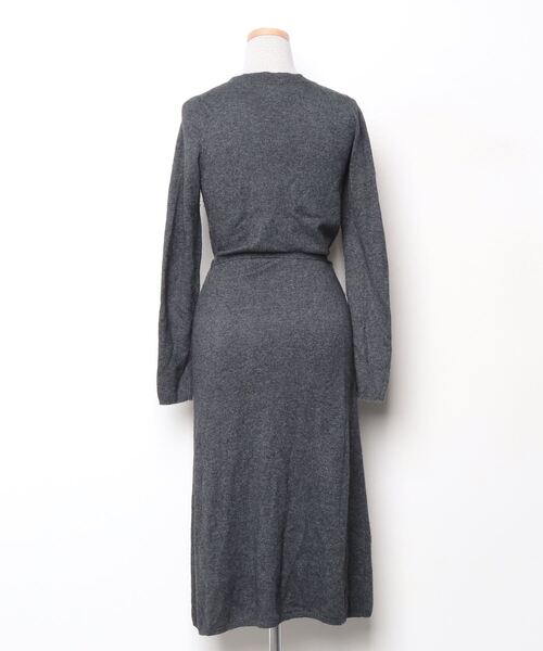 「blanc basque」 ニットカーディガン 38 グレー レディース_画像2