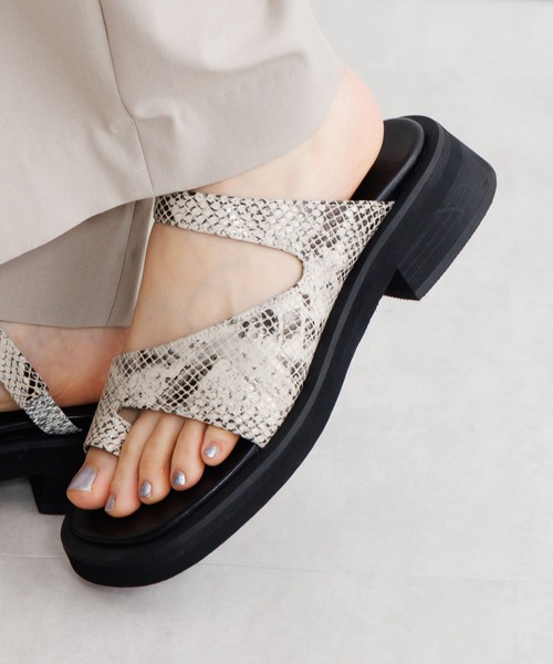 HIMIKO サンダル 「Made in Japan」「HIMIKO」プラットフォーム