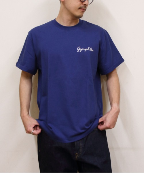 GYMPHLEX（ジムフレックス） tシャツ 刺繍ショートスリーブTEE